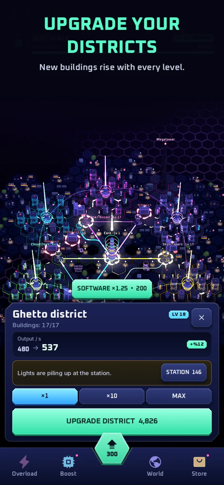 Pulse Town: District panel